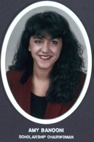 Theta Chapter Composite Detail, Amy Banooni, 1993-1994