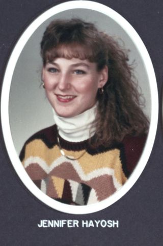 Theta Chapter Composite Detail, Jennifer Hayosh, 1993-1994