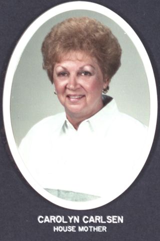 Theta Chapter Composite Detail, Carolyn Carlsen, 1993-1994