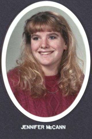 Theta Chapter Composite Detail, Jennifer McCann, 1993-1994