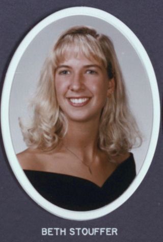 Theta Chapter Composite Detail, Beth Stouffer, 1994-1995