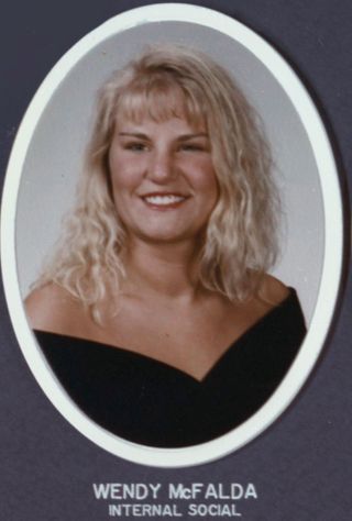 Theta Chapter Composite Detail, Wendy McFalda, 1994-1995