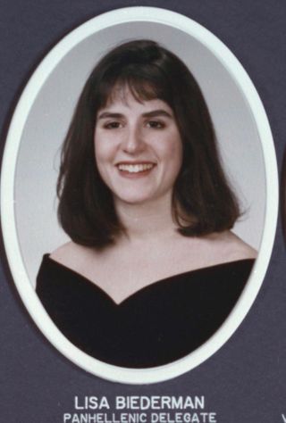 Theta Chapter Composite Detail, Lisa Biederman, 1994-1995