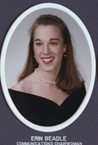 Theta Chapter Composite Detail, Erin Beadle, 1994-1995