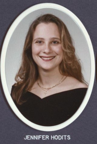 Theta Chapter Composite Detail, Jennifer Hodits, 1994-1995