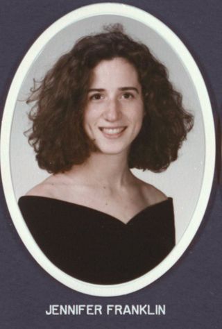 Theta Chapter Composite Detail, Jennifer Franklin, 1994-1995