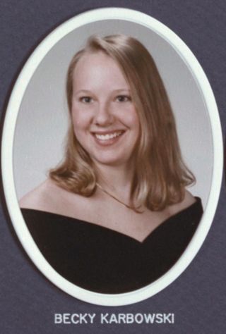 Theta Chapter Composite Detail, Becky Karbowski, 1994-1995