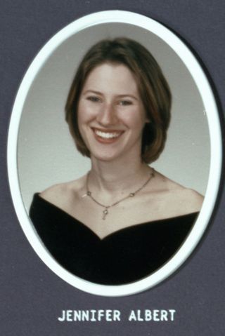 Theta Chapter Composite Detail, Jennifer Albert, 1995-1996