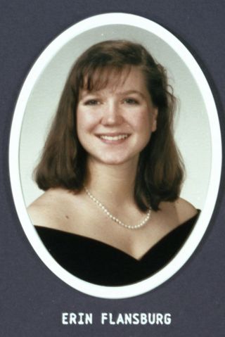 Theta Chapter Composite Detail, Erin Flansburg, 1995-1996