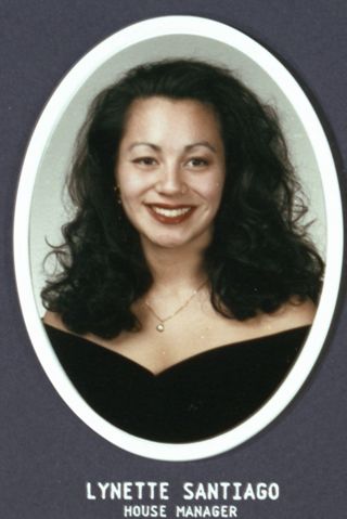 Theta Chapter Composite Detail, Lynette Santiago, 1995-1996