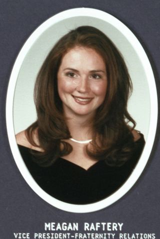 Theta Chapter Composite Detail, Meagan Raftery, 1995-1996