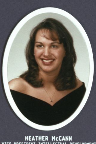 Theta Chapter Composite Detail, Heather McCann, 1995-1996