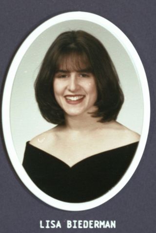 Theta Chapter Composite Detail, Lisa Biederman, 1995-1996