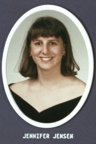 Theta Chapter Composite Detail, Jennifer Jensen, 1995-1996