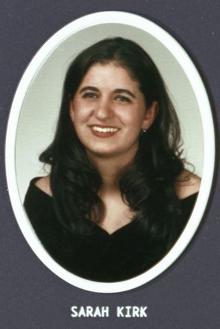 Theta Chapter Composite Detail, Sarah Kirk, 1995-1996