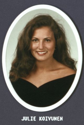 Theta Chapter Composite Detail, Julie Koivunen, 1995-1996