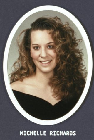 Theta Chapter Composite Detail, Michelle Richards, 1995-1996