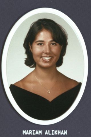 Theta Chapter Composite Detail, Mariam Alikhan, 1995-1996