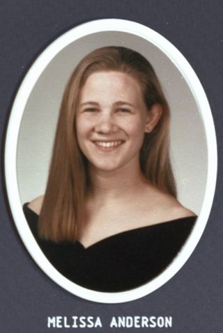 Theta Chapter Composite Detail, Melissa Anderson, 1995-1996