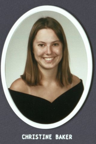 Theta Chapter Composite Detail, Christine Baker, 1995-1996