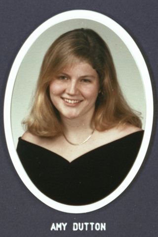 Theta Chapter Composite Detail, Amy Dutton, 1995-1996