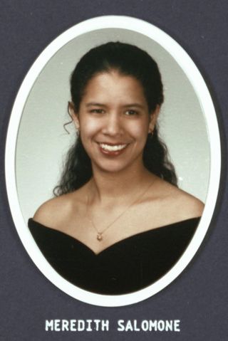 Theta Chapter Composite Detail, Meredith Salomone, 1995-1996