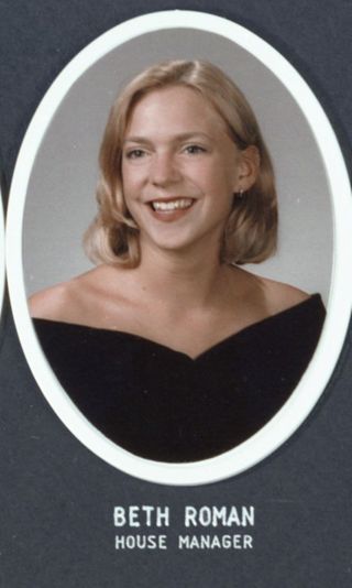 Theta Chapter Composite Detail, Beth Roman, 1998-1999