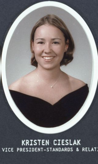 Theta Chapter Composite Detail, Kristen Cieslak, 1998-1999