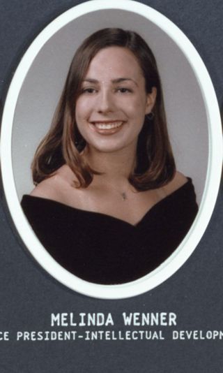 Theta Chapter Composite Detail, Melinda Wenner, 1998-1999