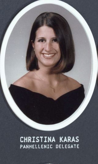 Theta Chapter Composite Detail, Christina Karas, 1998-1999