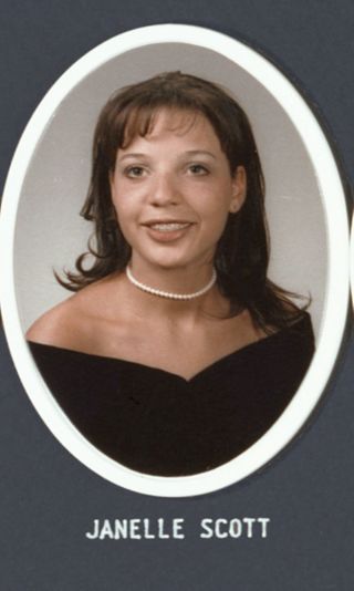 Theta Chapter Composite Detail, Janelle Scott, 1998-1999