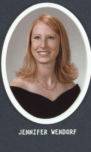 Theta Chapter Composite Detail, Jennifer Wendorf, 1998-1999