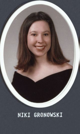 Theta Chapter Composite Detail, Niki Gronowski, 1998-1999