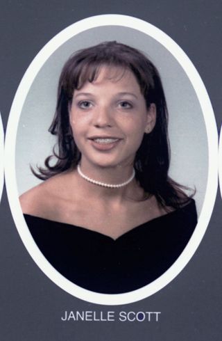 Theta Chapter Composite Detail, Janelle Scott, 1999-2000