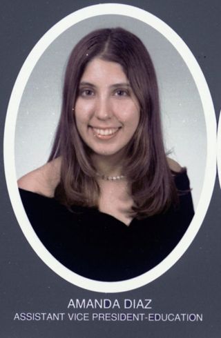 Theta Chapter Composite Detail, Amanda Diaz, 1999-2000