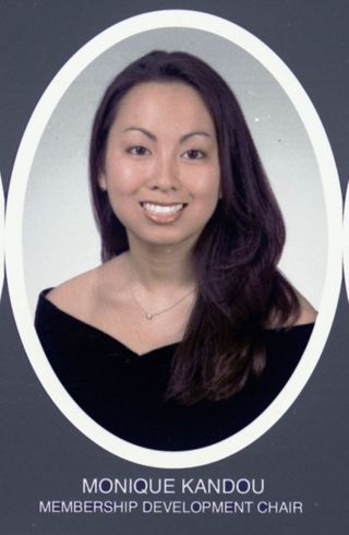 Theta Chapter Composite Detail, Monique Kandou, 1999-2000