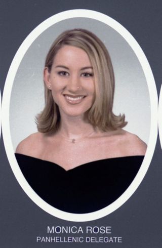 Theta Chapter Composite Detail, Monica Rose, 1999-2000