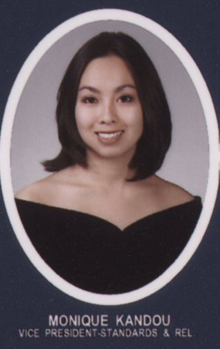 Theta Chapter Composite Detail, Monique Kandou, 2000-2001