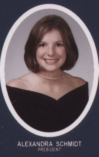 Theta Chapter Composite Detail, Alexandra Schmidt, 2000-2001