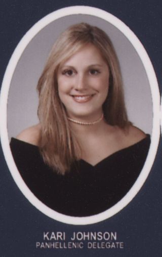 Theta Chapter Composite Detail, Kari Johnson, 2000-2001