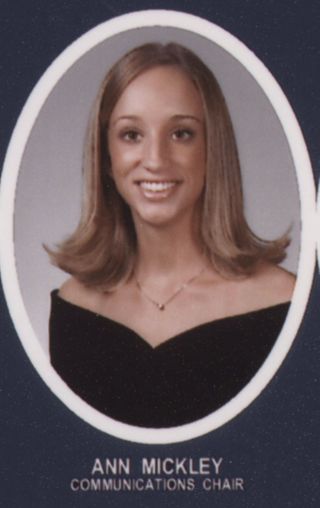 Theta Chapter Composite Detail, Ann Mickley, 2000-2001