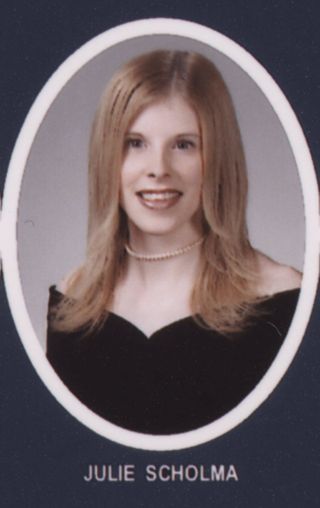 Theta Chapter Composite Detail, Julie Scholma, 2000-2001