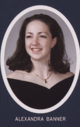 Theta Chapter Composite Detail, Alexandra Banner, 2000-2001