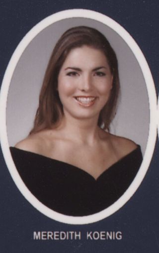 Theta Chapter Composite Detail, Meredith Koenig, 2000-2001