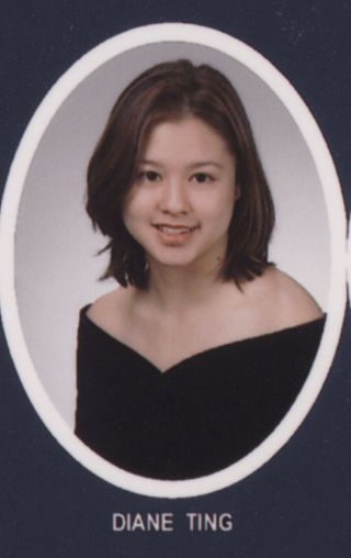 Theta Chapter Composite Detail, Diane Ting, 2000-2001