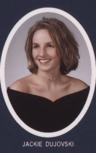 Theta Chapter Composite Detail, Jackie Dujovski, 2000-2001