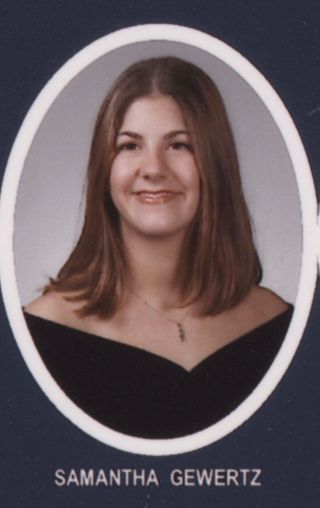 Theta Chapter Composite Detail, Samantha Gewertz, 2000-2001