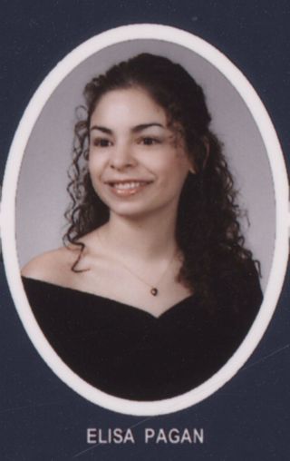 Theta Chapter Composite Detail, Elisa Pagan, 2000-2001