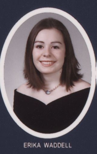 Theta Chapter Composite Detail, Erika Waddell, 2000-2001