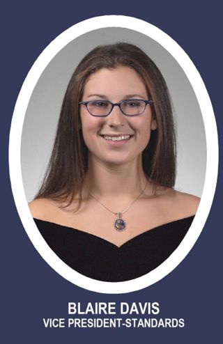 Theta Chapter Composite Detail, Blaire Davis, 2003-2004